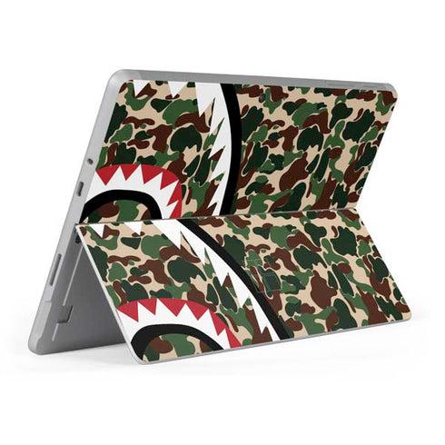 Shark Teeth Street Camo Surface Go Skin