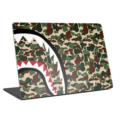 Shark Teeth Street Camo Universal Laptop 11in (8.8 x 6.2in) Skin