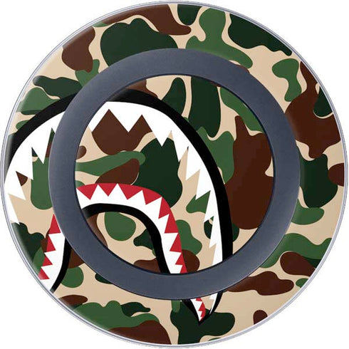 Shark Teeth Street Camo Wireless Charger Skin