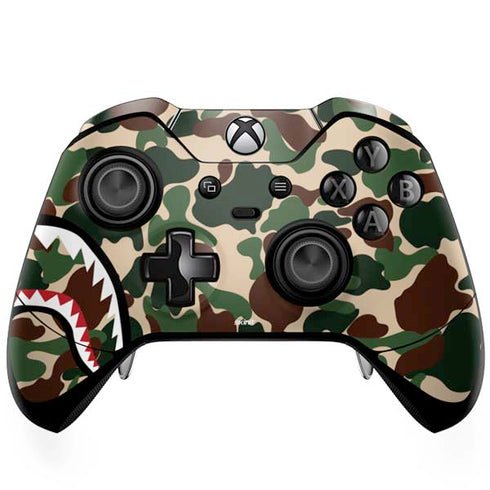 Shark Teeth Street Camo Xbox One Elite Controller Skin