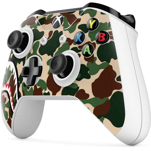 Shark Teeth Street Camo Xbox One S All-Digital Edition Bundle Skin