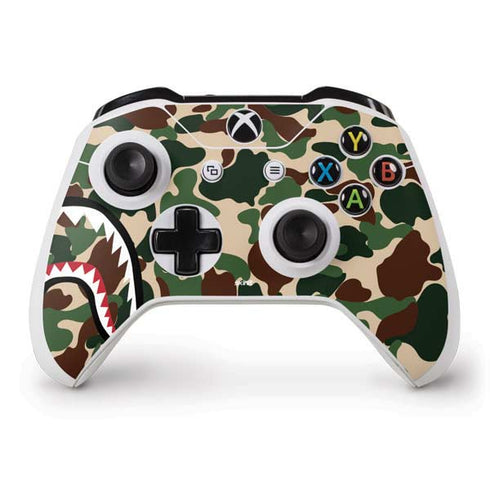 Shark Teeth Street Camo Xbox One S Controller Skin