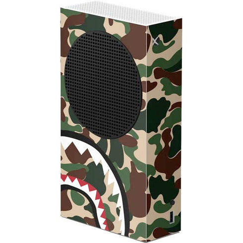 Shark Teeth Street Camo Xbox Series S Console Skin