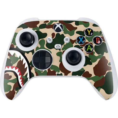 Shark Teeth Street Camo Xbox Series S Controller Skin