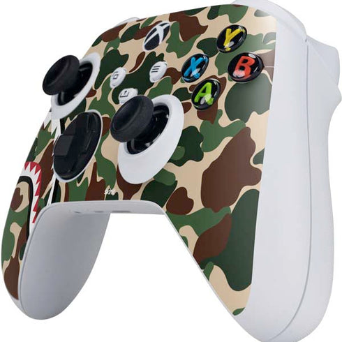 Shark Teeth Street Camo Xbox Series S Controller Skin