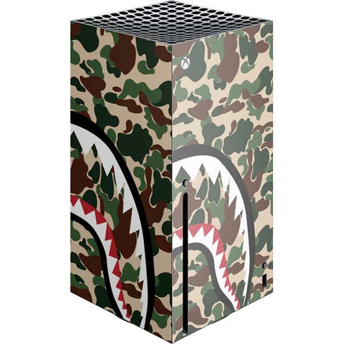 Shark Teeth Street Camo Xbox Series X Console Skin