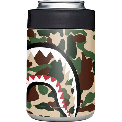 Shark Teeth Street Camo Yeti Colster Can Insulator Skin