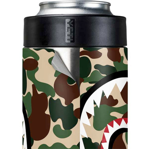 Shark Teeth Street Camo Yeti Colster Can Insulator Skin