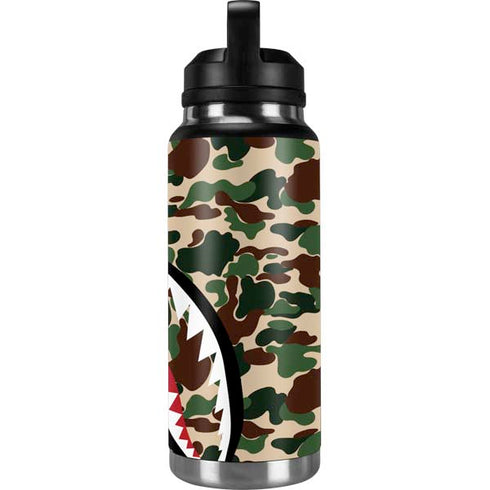 Shark Teeth Street Camo YETI Rambler 36oz Bottle Skin