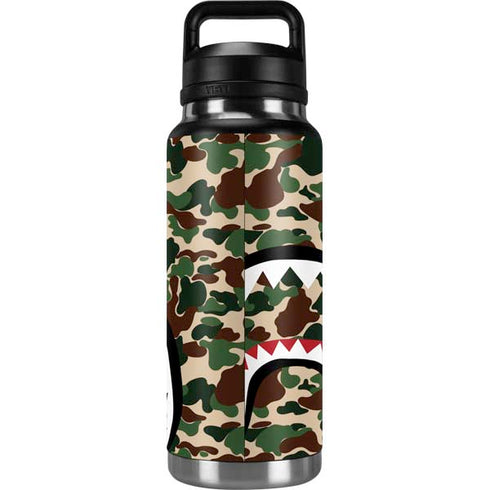 Shark Teeth Street Camo YETI Rambler 36oz Bottle Skin