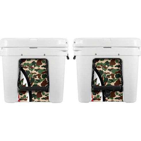 Shark Teeth Street Camo YETI Tundra 75 Hard Cooler Skin