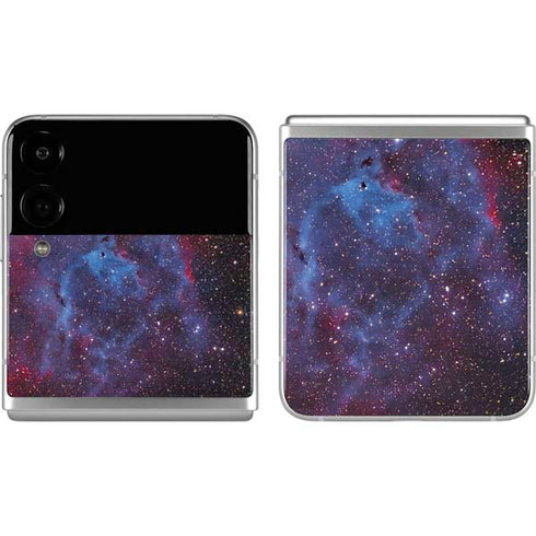 Sharpless 2-132 Emission Nebula Galaxy Z Flip4 5G Skin