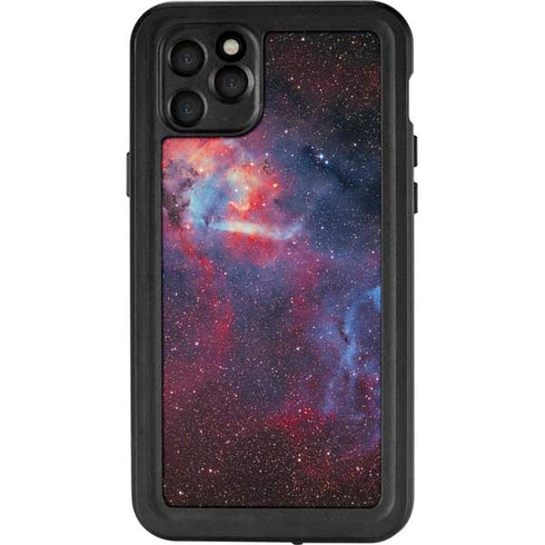 Sharpless 2-132 Emission Nebula iPhone 11 Pro Max Waterproof Case