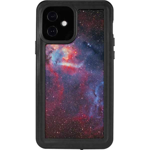 Sharpless 2-132 Emission Nebula iPhone 12 Waterproof Case