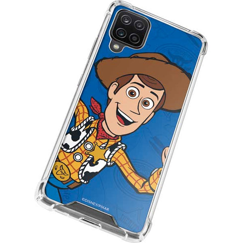 Disney Toy Story Sheriff Woody Galaxy A12 Clear Case