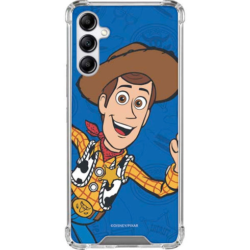 Disney Toy Story Sheriff Woody Galaxy A15 5G Clear Case