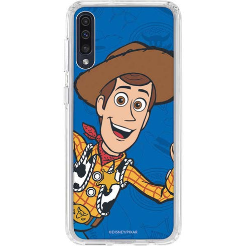 Disney Toy Story Sheriff Woody Galaxy A50 Clear Case