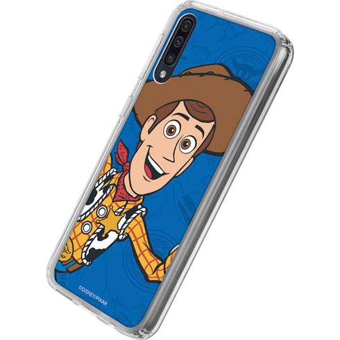 Disney Toy Story Sheriff Woody Galaxy A50 Clear Case