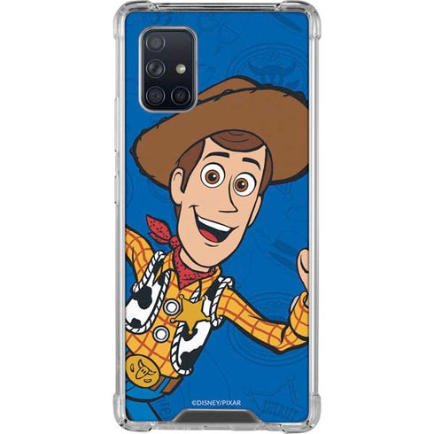 Disney Toy Story Sheriff Woody Galaxy A71 5G Clear Case