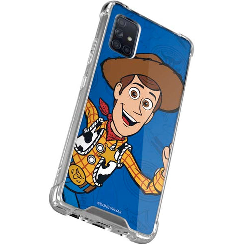 Disney Toy Story Sheriff Woody Galaxy A71 5G Clear Case