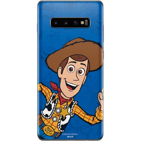 Disney Toy Story Sheriff Woody Galaxy S10 Plus Skin