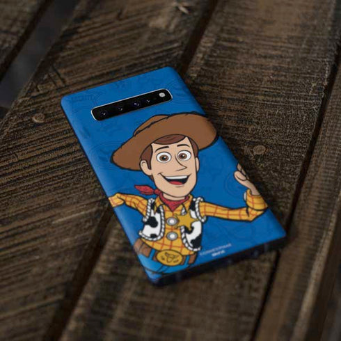 Disney Toy Story Sheriff Woody Galaxy S10 Plus Skin