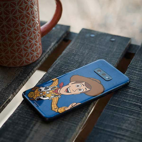 Disney Toy Story Sheriff Woody Galaxy S10e Skin