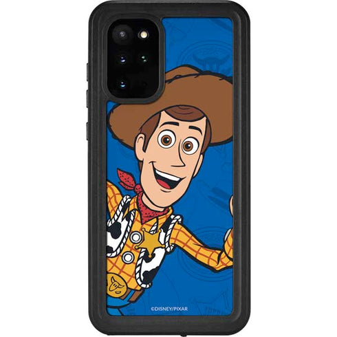 Disney Toy Story Sheriff Woody Galaxy S20 Plus Waterproof Case