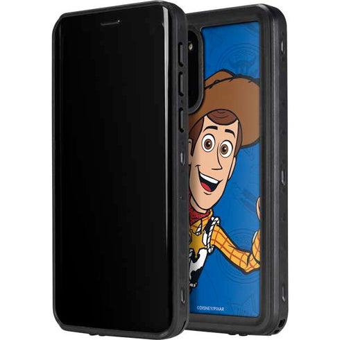 Disney Toy Story Sheriff Woody Galaxy S20 Plus Waterproof Case
