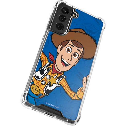 Disney Toy Story Sheriff Woody Galaxy S21 FE Clear Case