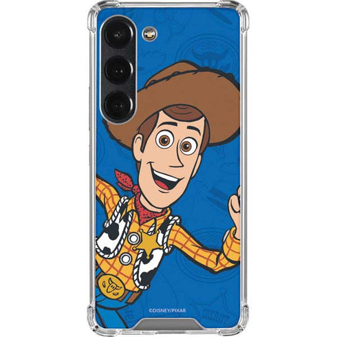 Disney Toy Story Sheriff Woody Galaxy S23 Clear Case