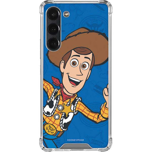 Disney Toy Story Sheriff Woody Galaxy S23 Plus Clear Case