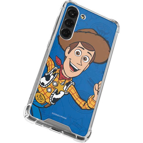 Disney Toy Story Sheriff Woody Galaxy S23 Plus Clear Case
