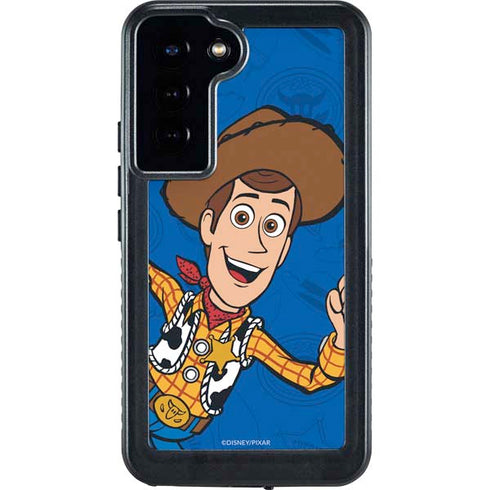 Disney Toy Story Sheriff Woody Galaxy S23 Plus Waterproof Case