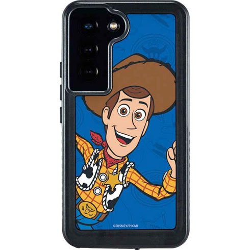 Disney Toy Story Sheriff Woody Galaxy S23 Waterproof Case