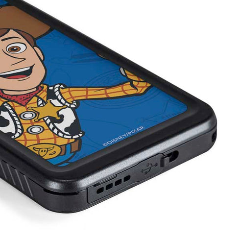 Disney Toy Story Sheriff Woody Galaxy S23 Waterproof Case