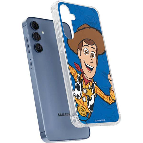 Disney Toy Story Sheriff Woody Galaxy S24 Clear Case