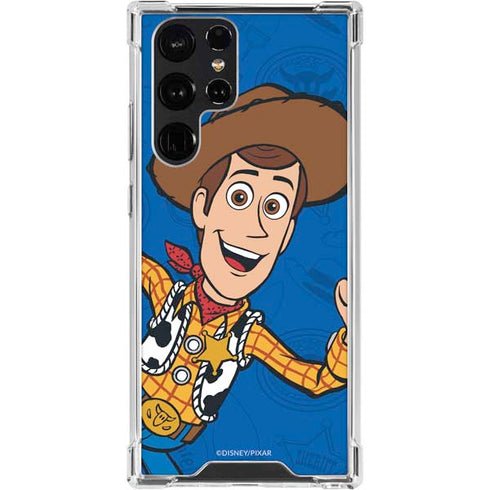 Disney Toy Story Sheriff Woody Galaxy S24 Ultra Clear Case