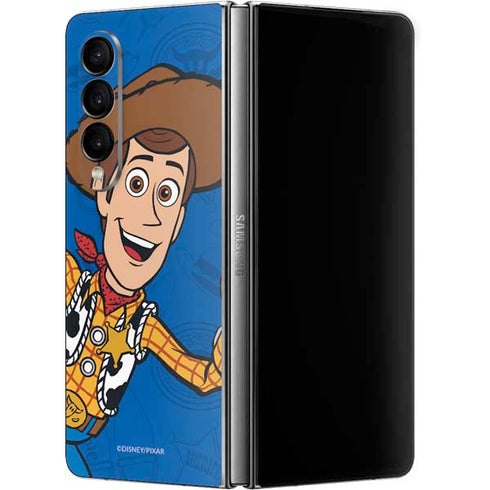 Disney Toy Story Sheriff Woody Galaxy Z Fold4 5G Skin