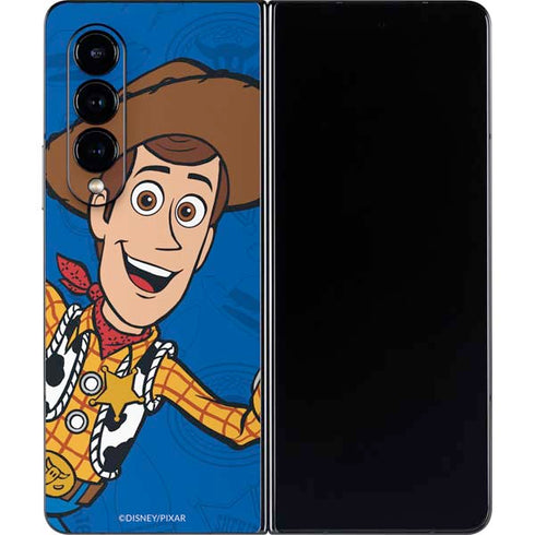 Disney Toy Story Sheriff Woody Galaxy Z Fold4 5G Skin