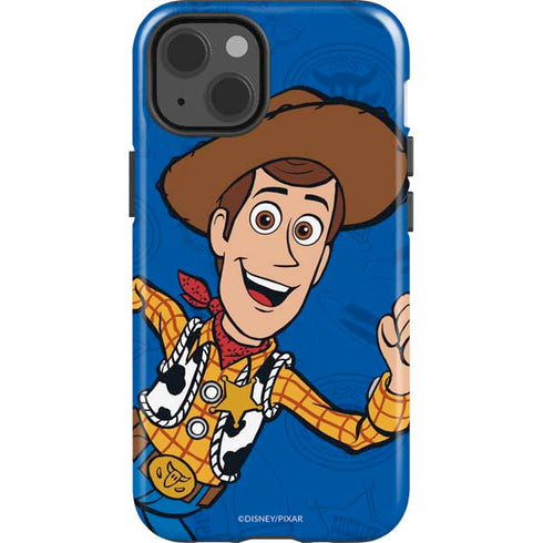 Disney Toy Story Sheriff Woody iPhone 15 Impact Case