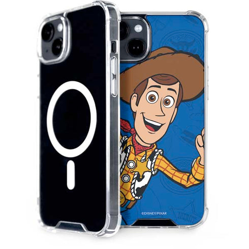 Disney Toy Story Sheriff Woody iPhone 15 Plus MagSafe Case