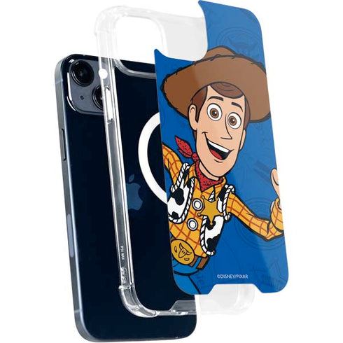 Disney Toy Story Sheriff Woody iPhone 14 Plus MagSafe Case