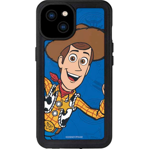 Disney Toy Story Sheriff Woody iPhone 15 Plus Waterproof Case