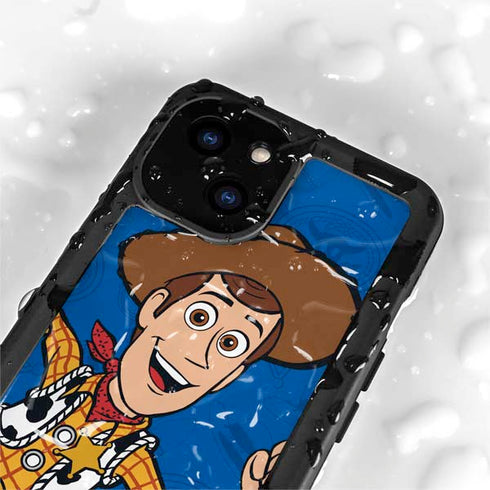 Disney Toy Story Sheriff Woody iPhone 15 Plus Waterproof Case