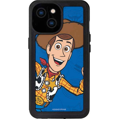 Disney Toy Story Sheriff Woody iPhone 15 Waterproof Case