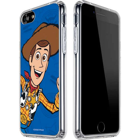 Disney Toy Story Sheriff Woody iPhone SE (2nd & 3rd Gen) Clear Case