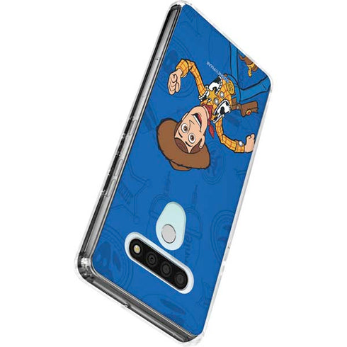 Disney Toy Story Sheriff Woody LG Stylo 6 Clear Case