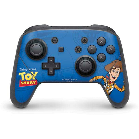 Disney Toy Story Sheriff Woody Nintendo Switch Pro Controller Skin