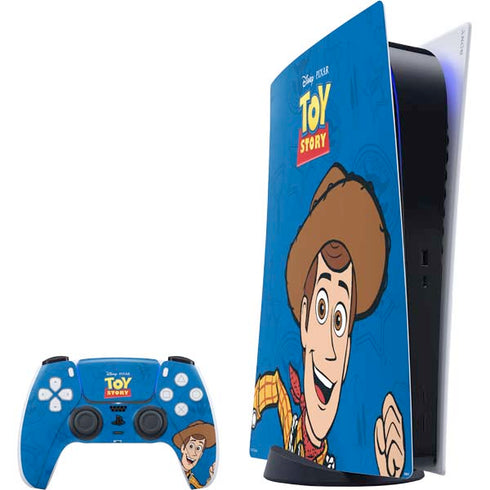 Disney Toy Story Sheriff Woody PS5 Digital Edition Bundle Skin